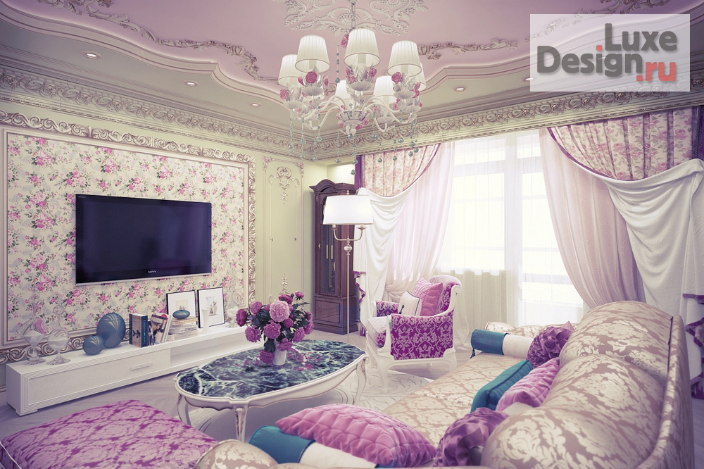 Дизайн интерьера квартиры "Шебби шик" (фото 1)