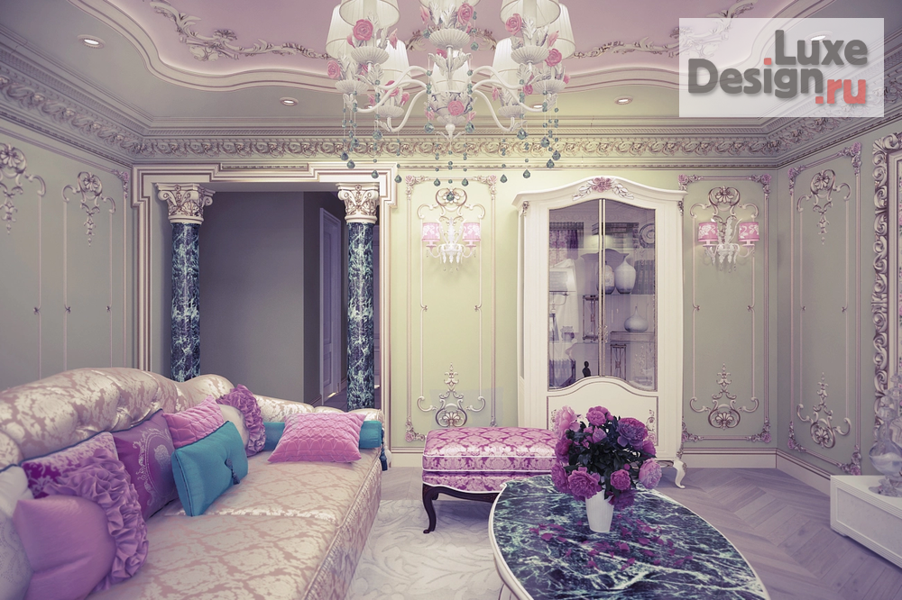 Дизайн интерьера квартиры "Шебби шик" (фото 4)