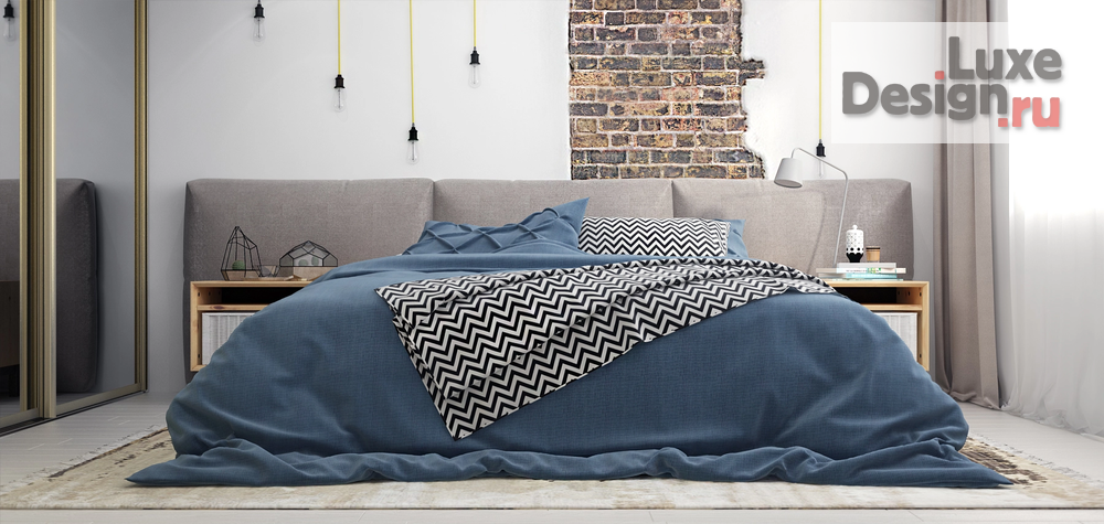 Дизайн интерьера спальни "Loft apartment in Berlin " (фото 1)