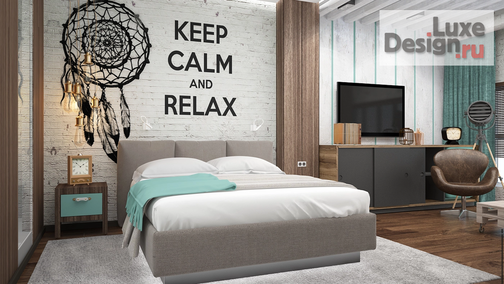 Дизайн интерьера хостела "Hotel XXL" (фото 6)