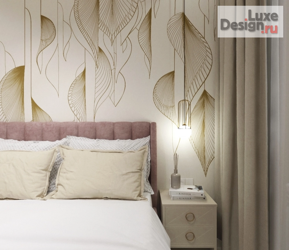 Дизайн интерьера однокомнатной квартиры "Романтичная квартира" (фото 3)