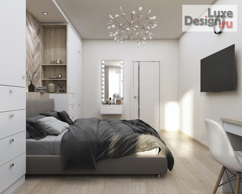 Дизайн интерьера двухкомнатной квартиры "В экостиле" (фото 17)