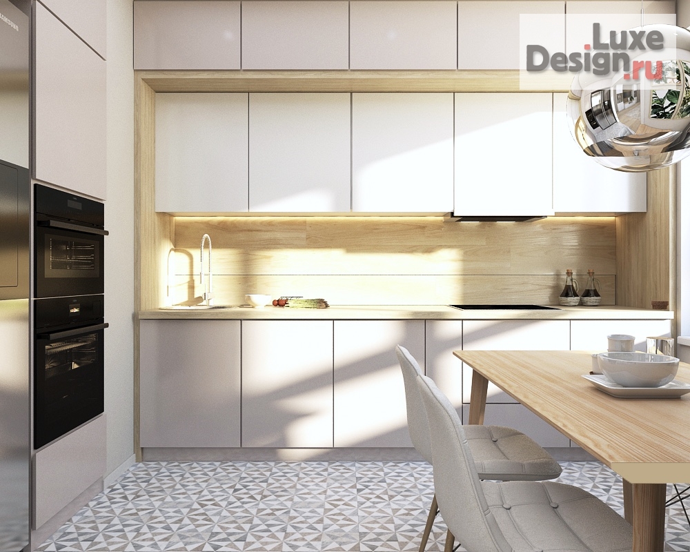 Дизайн интерьера двухкомнатной квартиры "В экостиле" (фото 8)