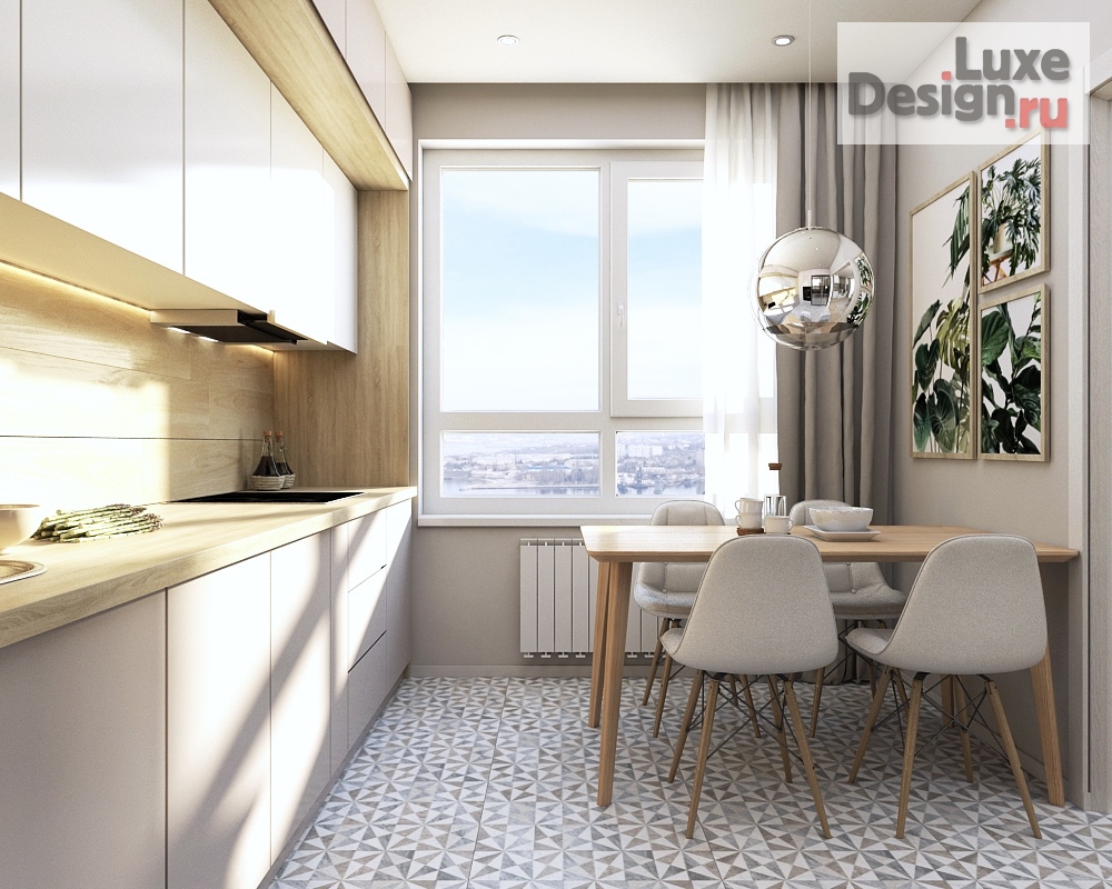 Дизайн интерьера двухкомнатной квартиры "В экостиле" (фото 5)