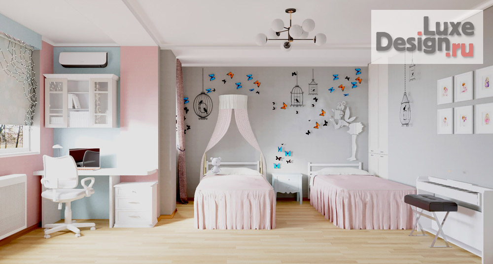 Дизайн интерьера детской "Детская комната" (фото 3)
