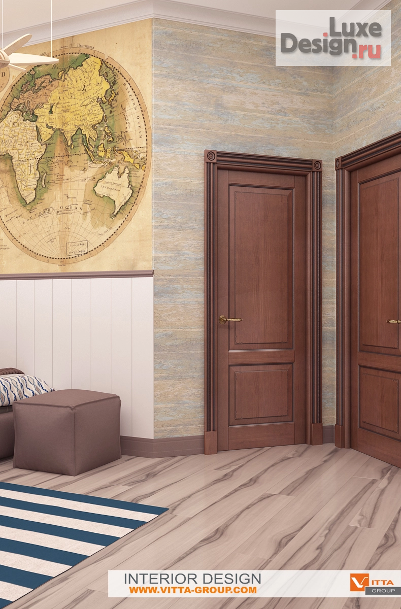 Дизайн интерьера детской "Вилла Аврора: детская комната" (фото 5)