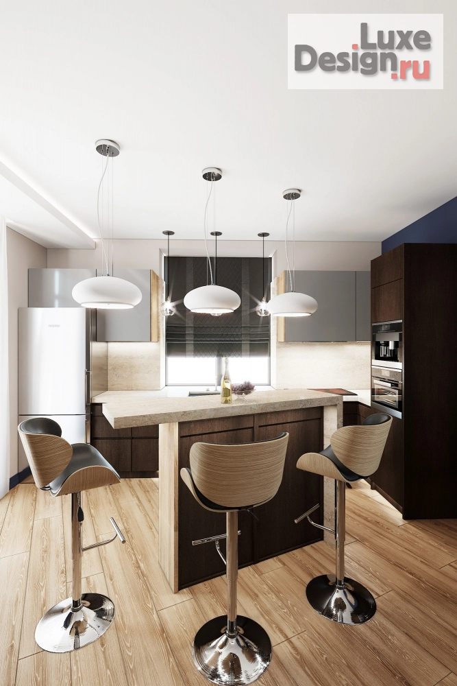 Дизайн интерьера коттеджа "Дом В Краснолесье" (фото 7)