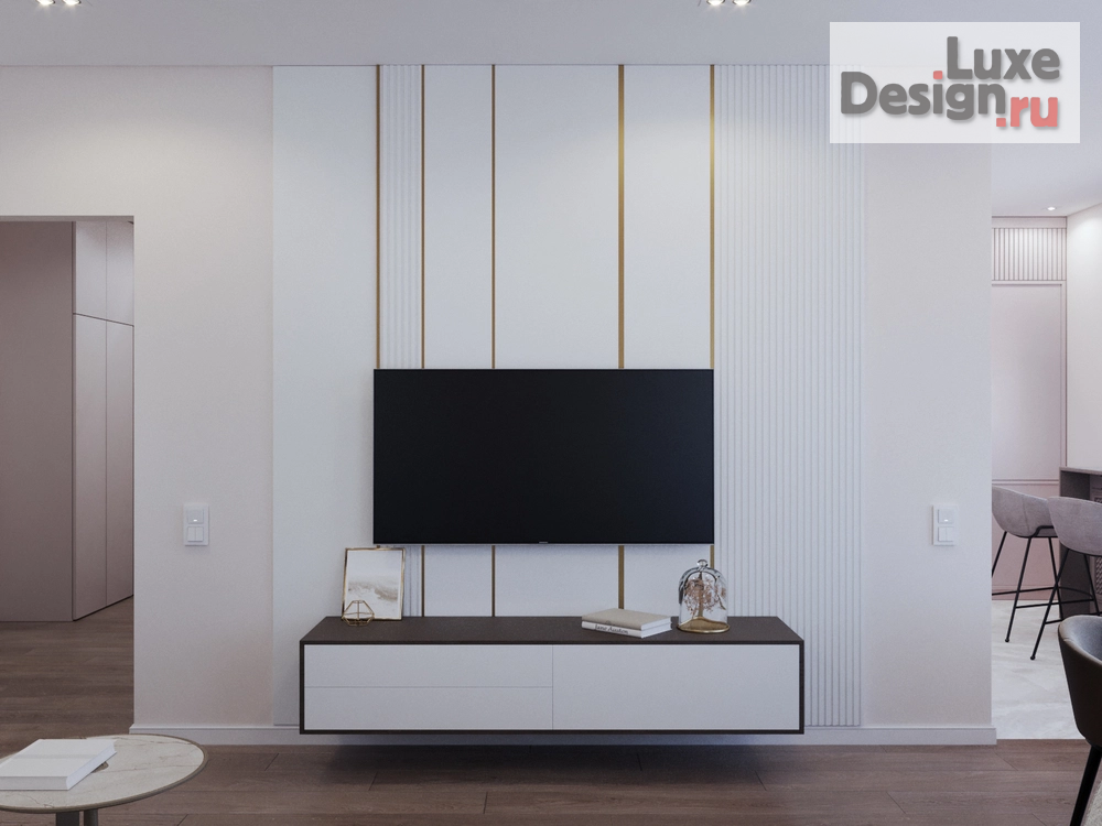 Дизайн интерьера трехкомнатной квартиры "ЖК Виноград 3-х комн. Квартира " (фото 8)