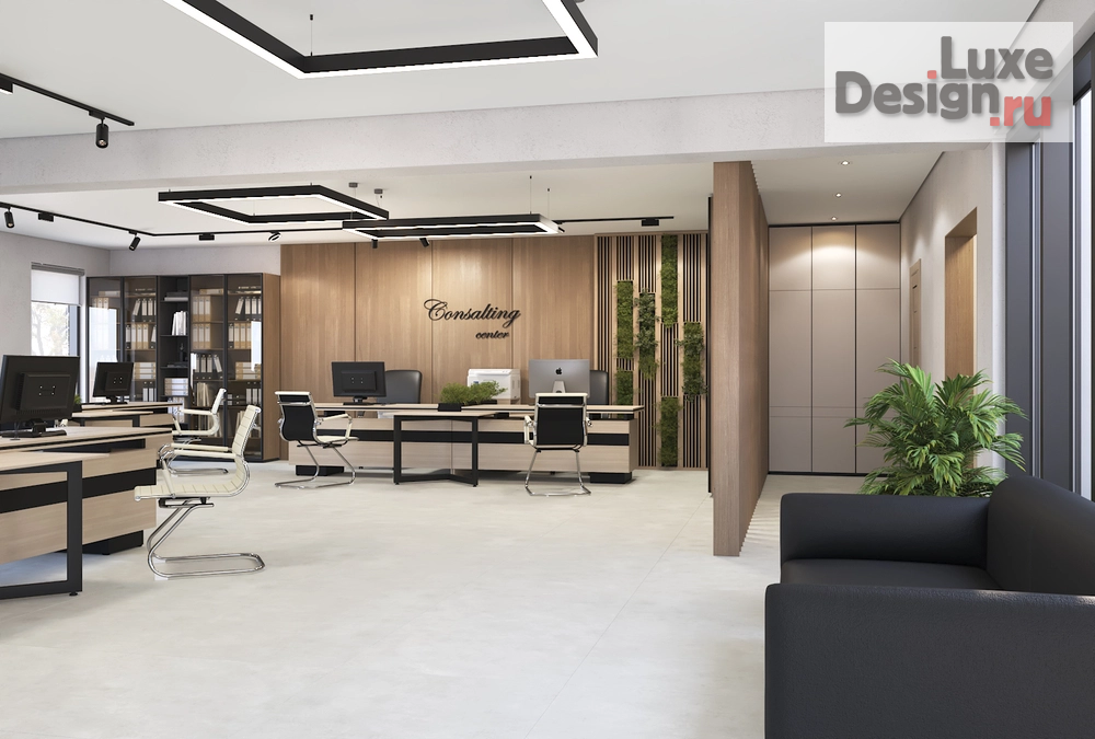Дизайн интерьера кабинета "Дизайн интерьера Офиса" (фото 1)