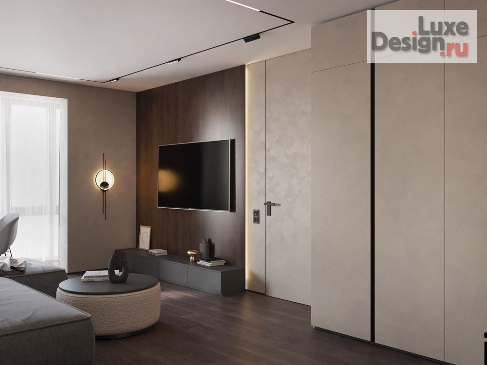 Дизайн интерьера двухкомнатной квартиры "2-х комн. квартира студия" (фото 4)