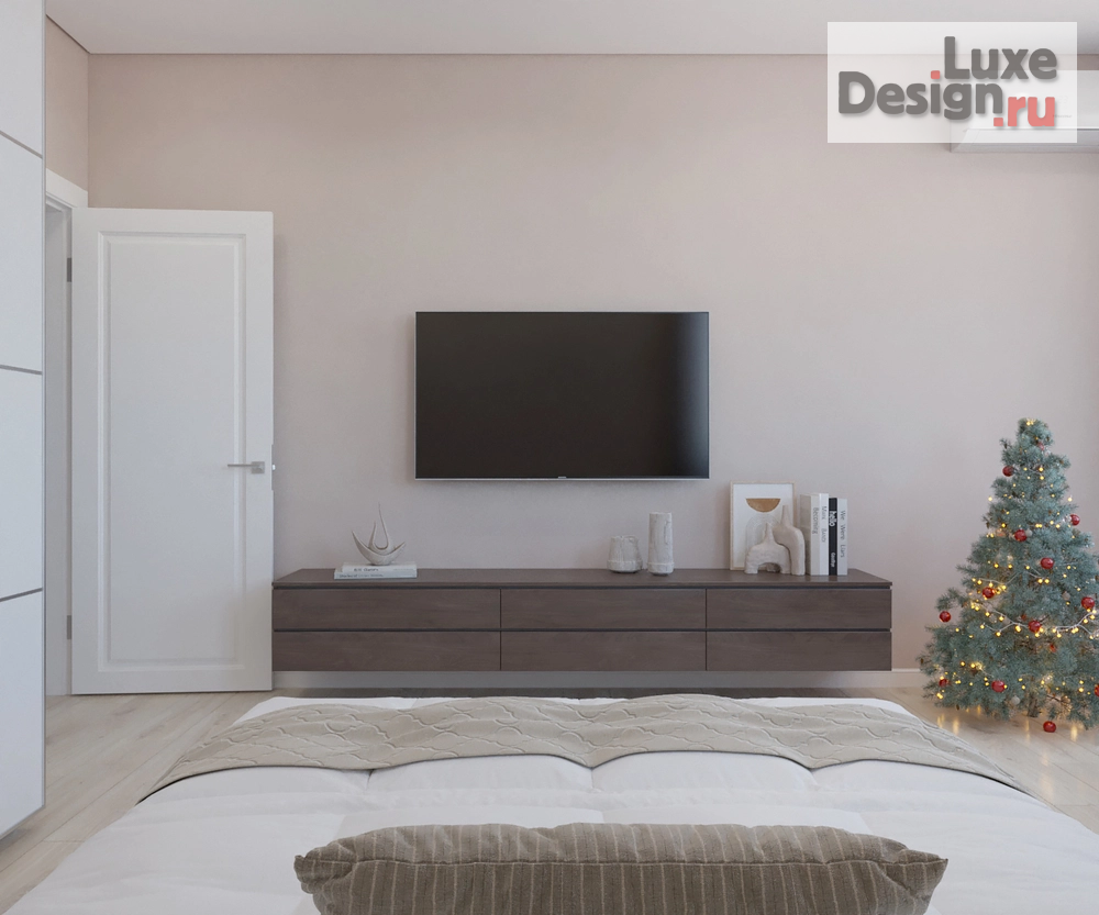 Дизайн интерьера однокомнатной квартиры "ЖК Мраморный г.Симферополь" (фото 5)