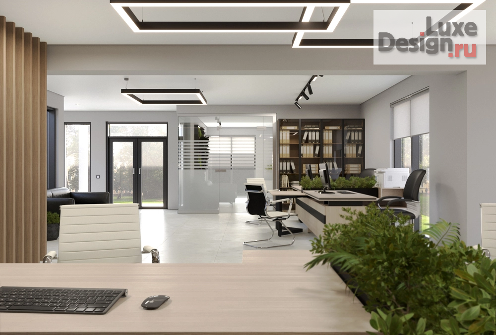 Дизайн интерьера кабинета "Дизайн интерьера Офиса" (фото 7)