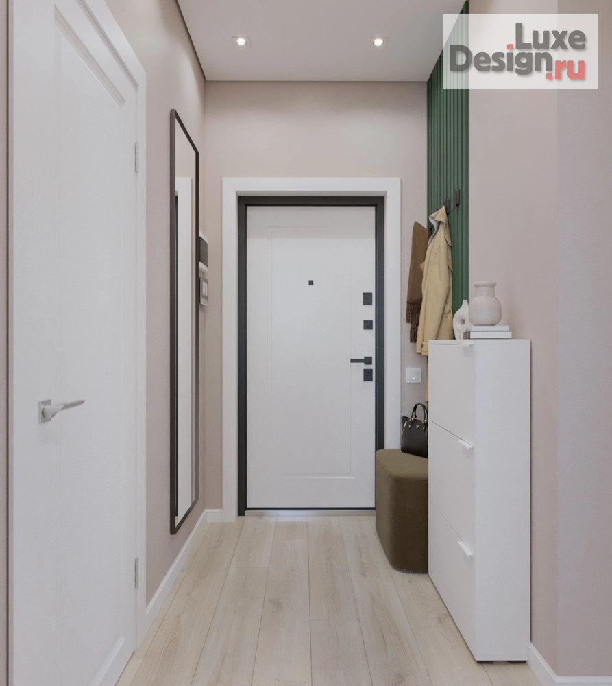 Дизайн интерьера однокомнатной квартиры "ЖК Мраморный г.Симферополь" (фото 7)