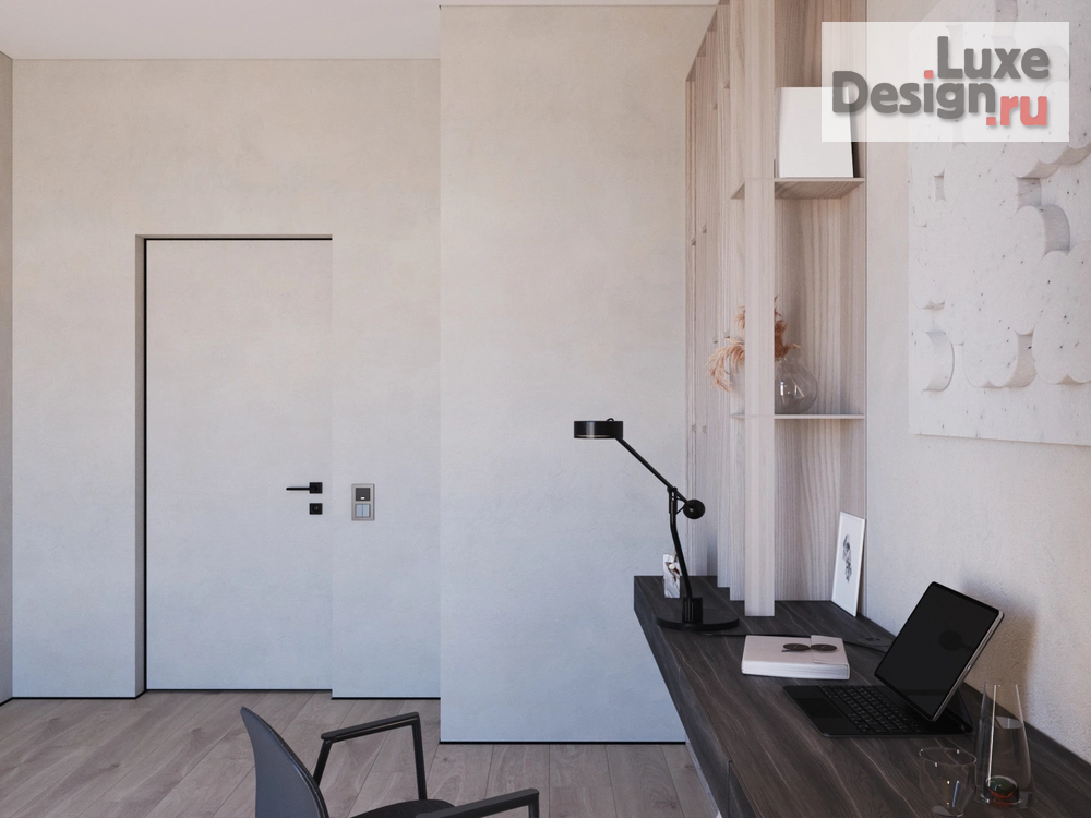 Дизайн интерьера комнаты "Дизайн рабочий кабинет." (фото 3)