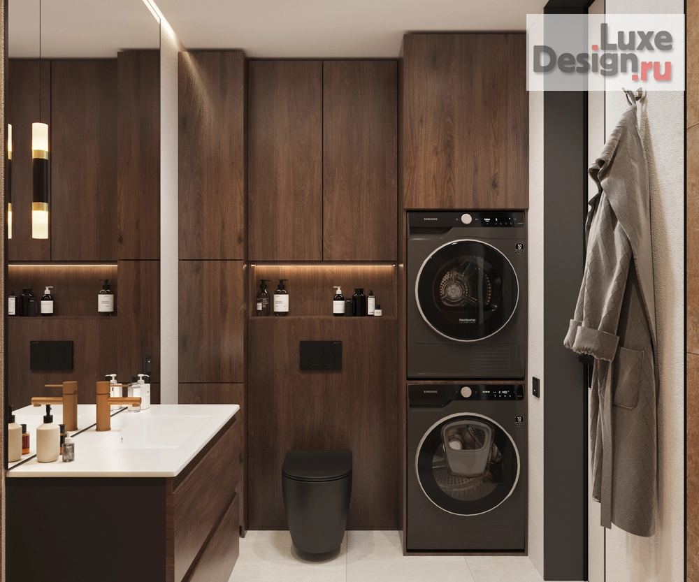 Дизайн интерьера двухкомнатной квартиры "2-х комн. квартира студия" (фото 14)