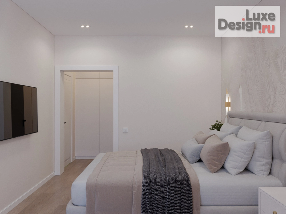 Дизайн интерьера трехкомнатной квартиры "ЖК Виноград 3-х комн. Квартира " (фото 21)