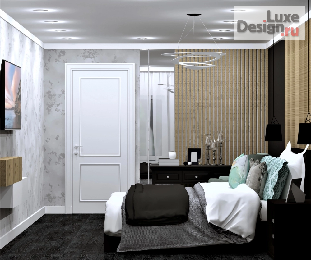 Дизайн интерьера однокомнатной квартиры "Квартира в новостройке Стройград" (фото 20)