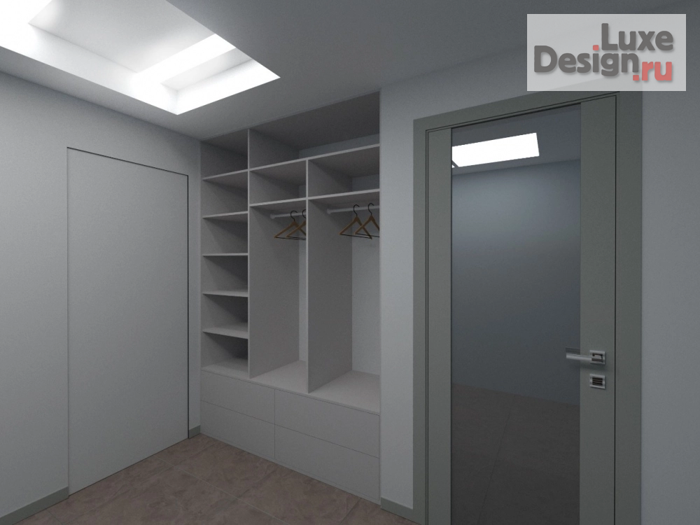 Дизайн интерьера квартиры "Прихожая визуализация-реальность" (фото 4)