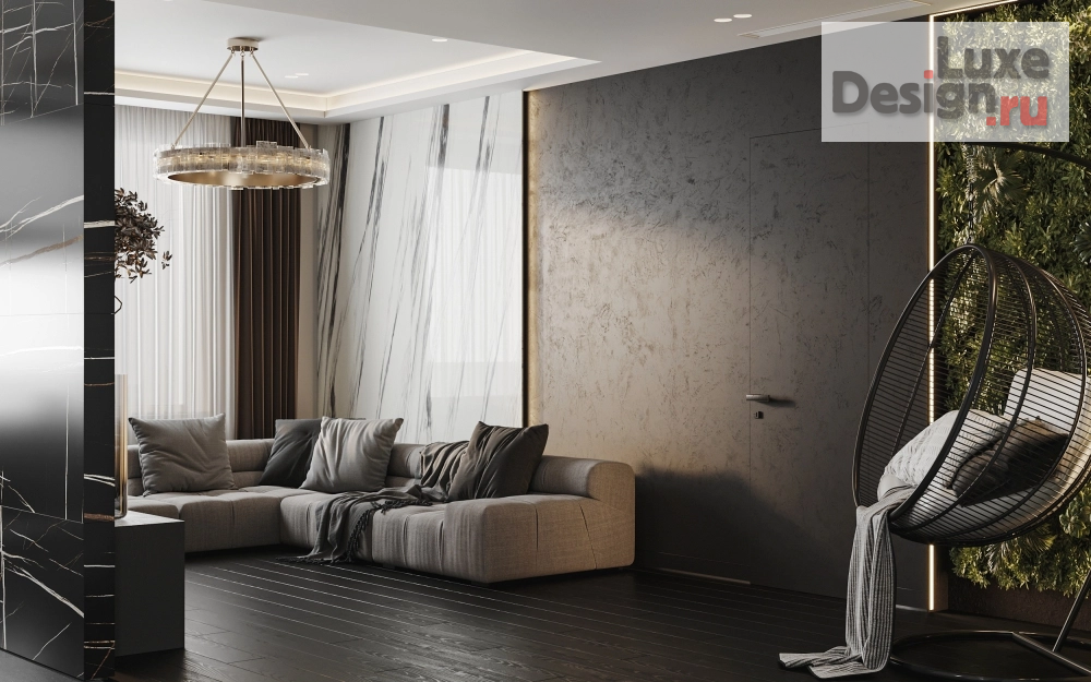 Дизайн интерьера двухкомнатной квартиры "Квартира 2х комнатная Минимализм" (фото 5)