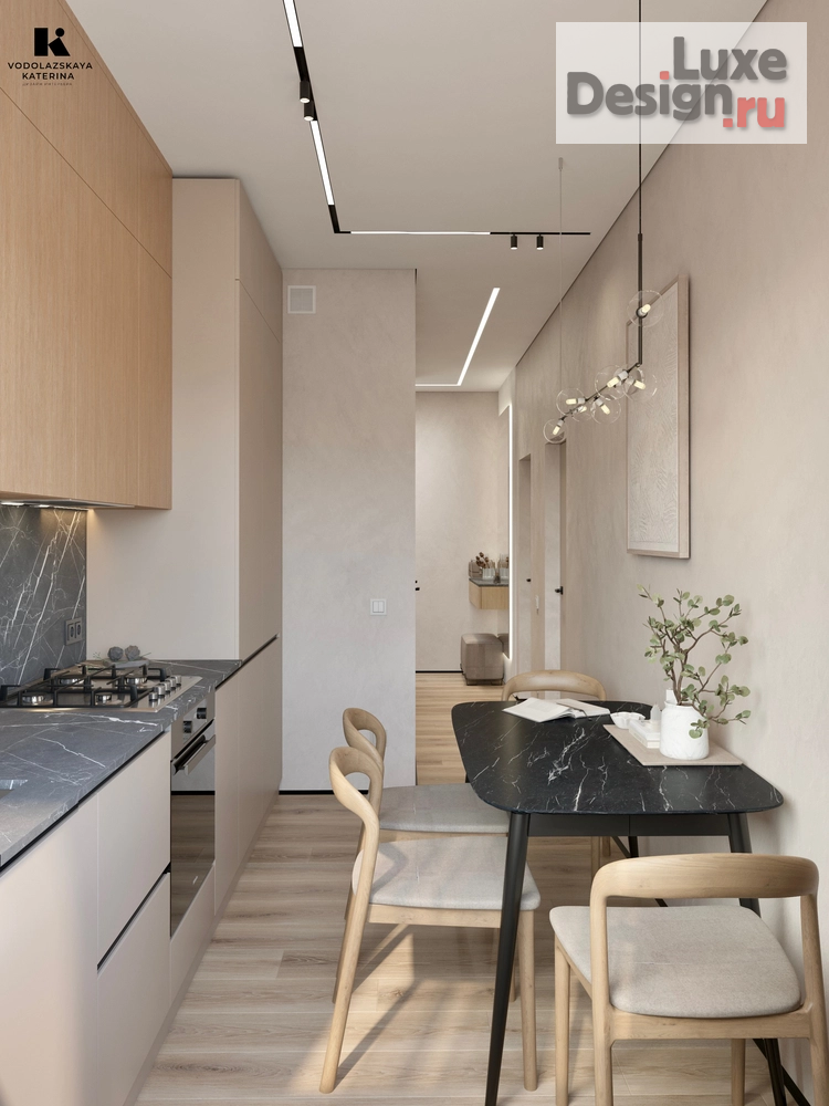 Дизайн интерьера кухни "Кухня и прихожая в очень маленькой квартире" (фото 6)