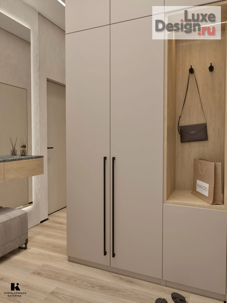 Дизайн интерьера кухни "Кухня и прихожая в очень маленькой квартире" (фото 9)