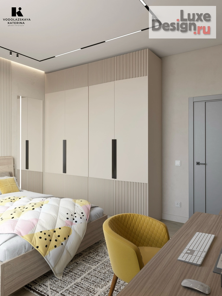 Дизайн интерьера детской "Спальня подростка" (фото 3)