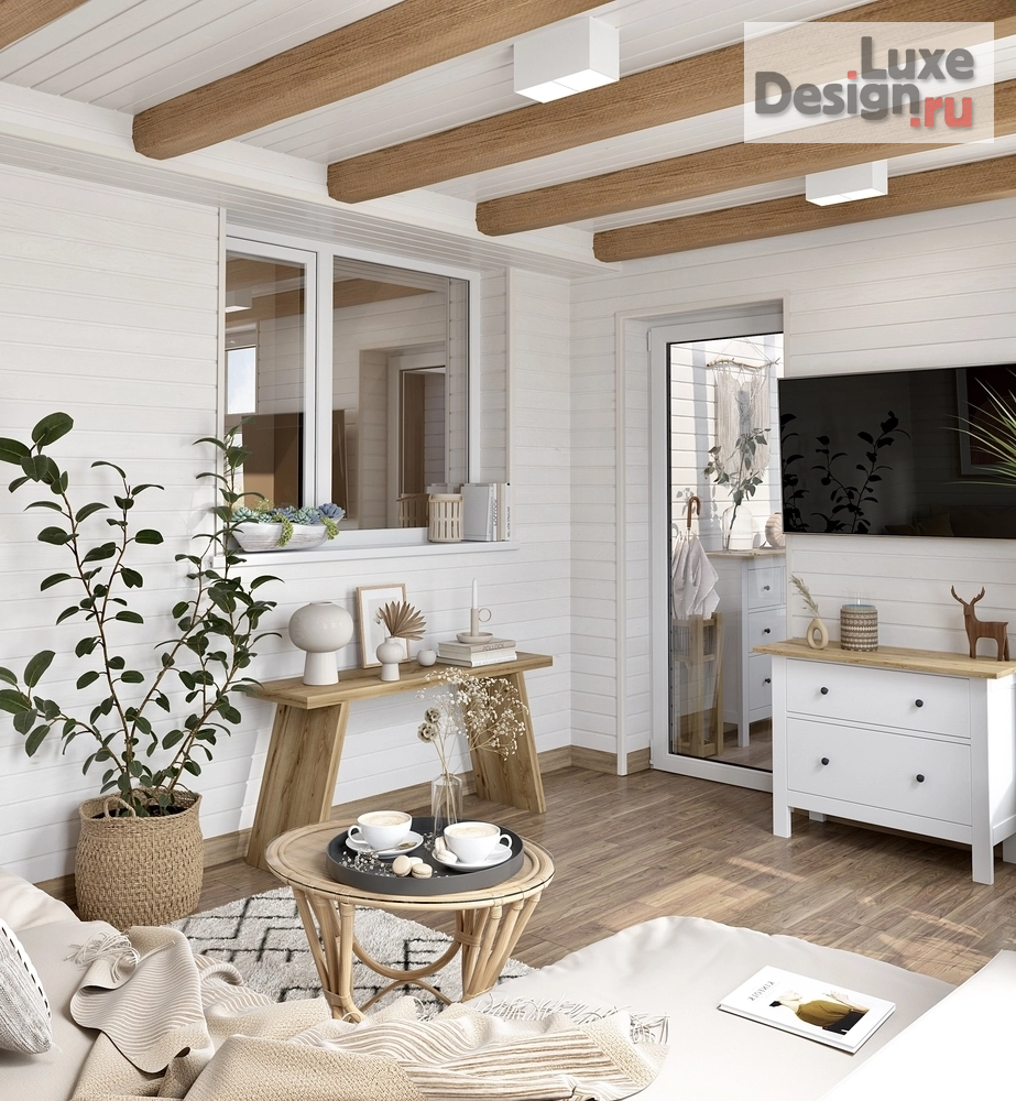 Дизайн интерьера гостиной "Веранда в частном доме" (фото 3)