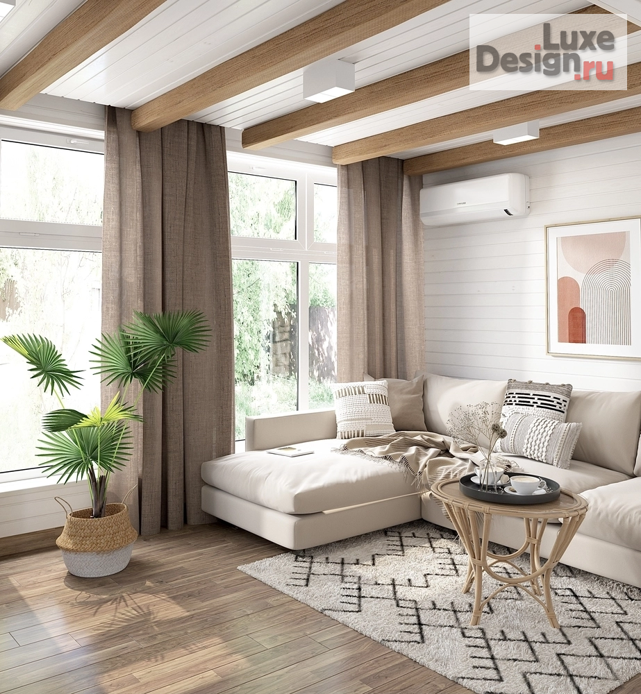 Дизайн интерьера гостиной "Веранда в частном доме" (фото 4)