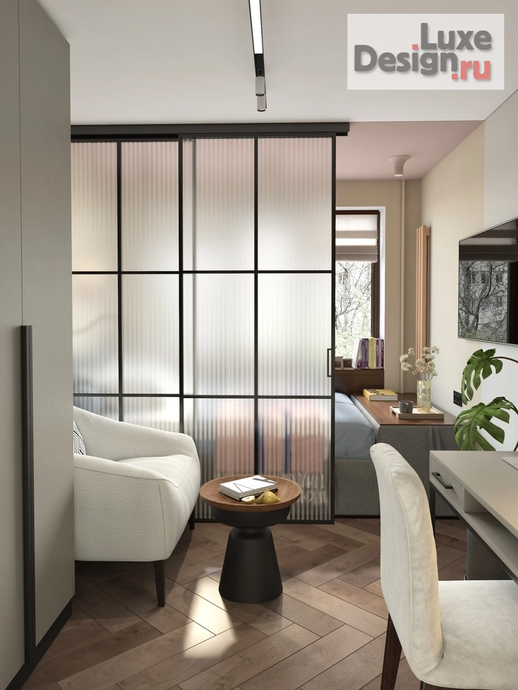 Дизайн интерьера детской "Спальня школьницы старших классов" (фото 3)