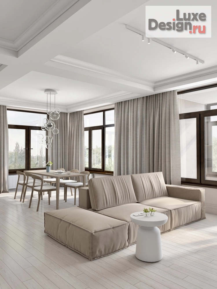 Дизайн интерьера кухни "Кухня-гостиная" (фото 13)