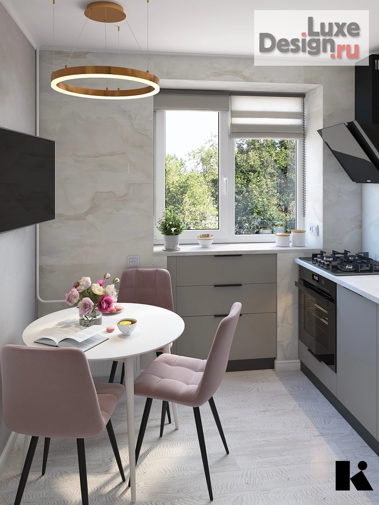 Дизайн интерьера однокомнатной квартиры "Квартира" (фото 2)