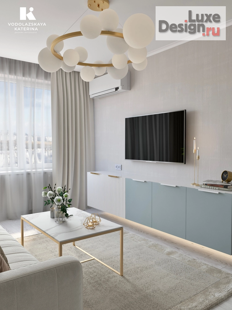 Дизайн интерьера однокомнатной квартиры "Квартира" (фото 7)