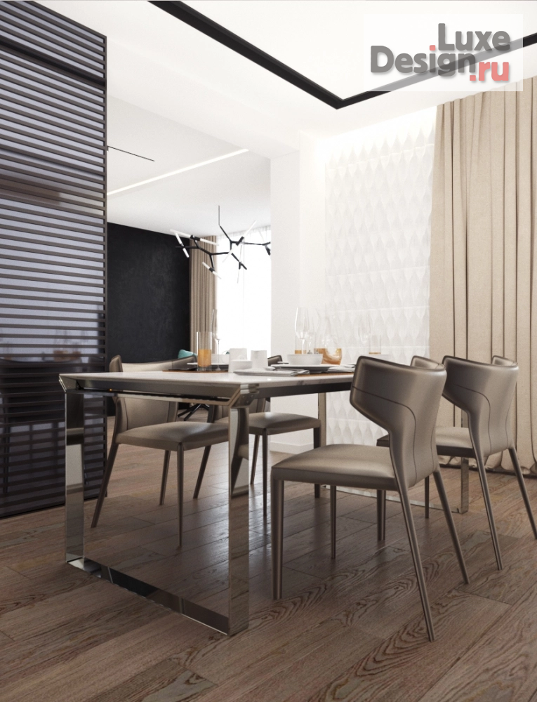 Дизайн интерьера двухкомнатной квартиры "Дизайн интерьера в Крыму от Vitta-Group" (фото 6)