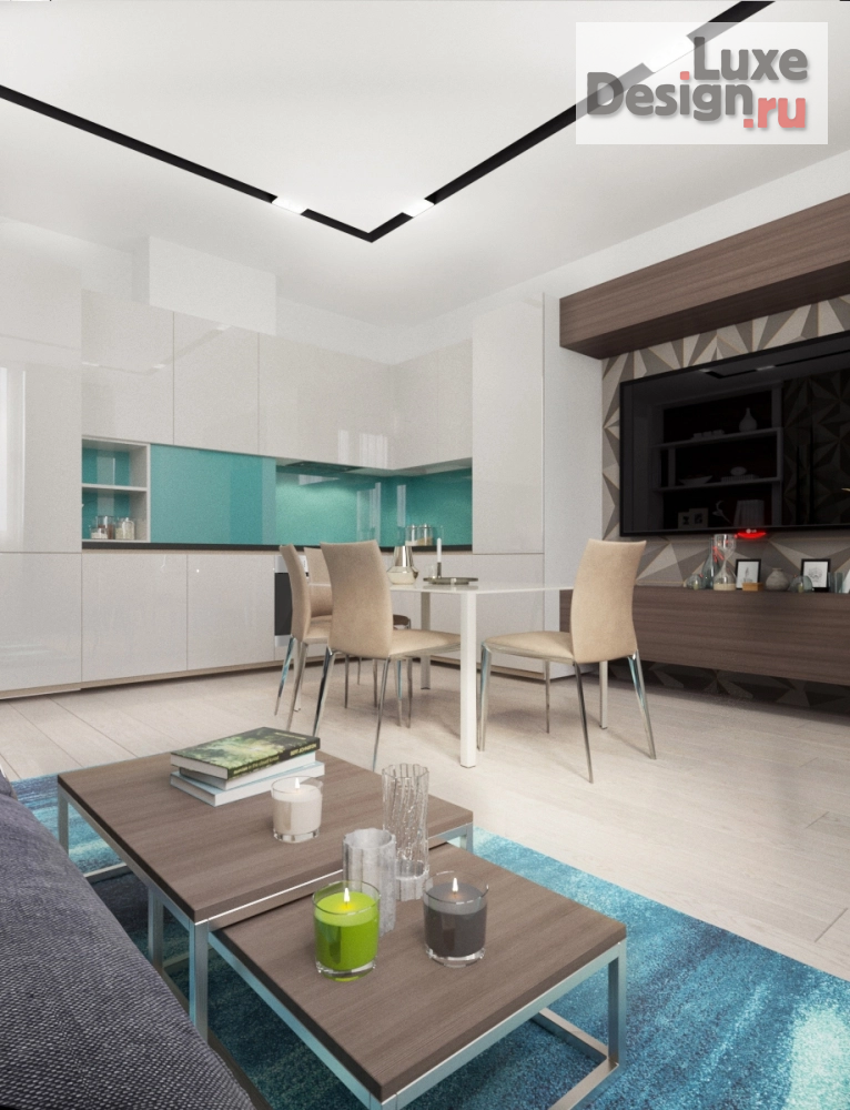 Дизайн интерьера апартаментов "Апартаменты в Алуште" (фото 8)