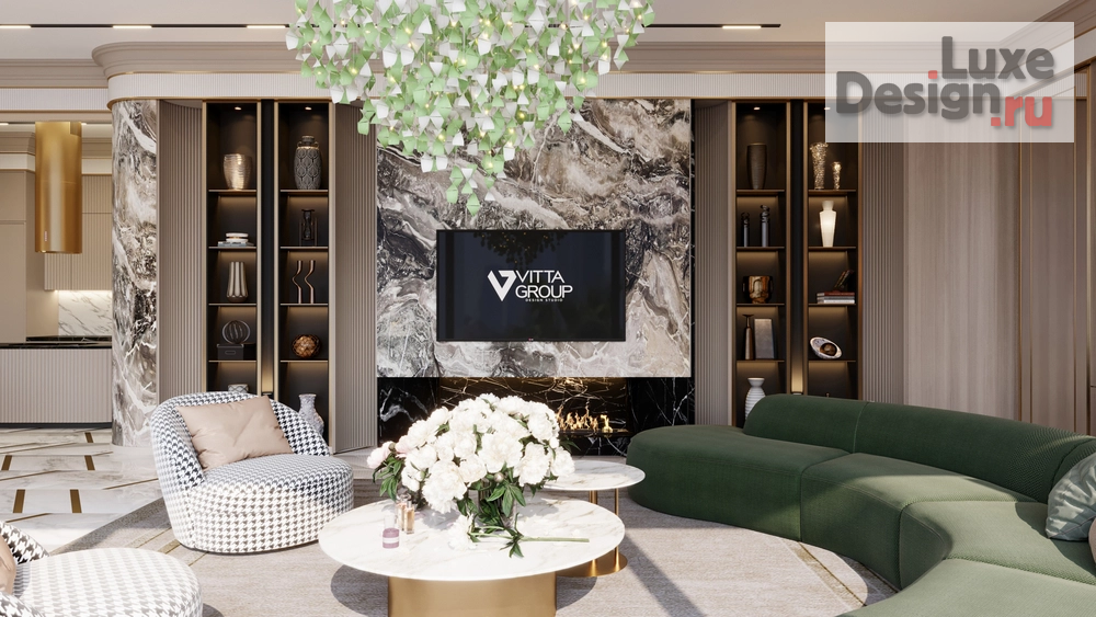 Дизайн интерьера пентхауса "Апартаменты в Дубаях " (фото 16)