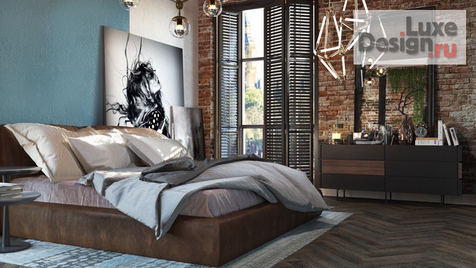 Дизайн интерьера квартиры студии "Стильный лофт design by VITTAGROUP STUDIO" (фото 6)