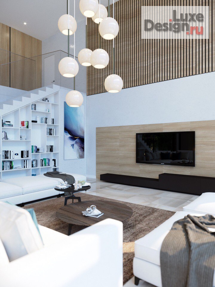 Дизайн интерьера гостиной "Интерьер дома в Маями от “VITTA-group”" (фото 5)