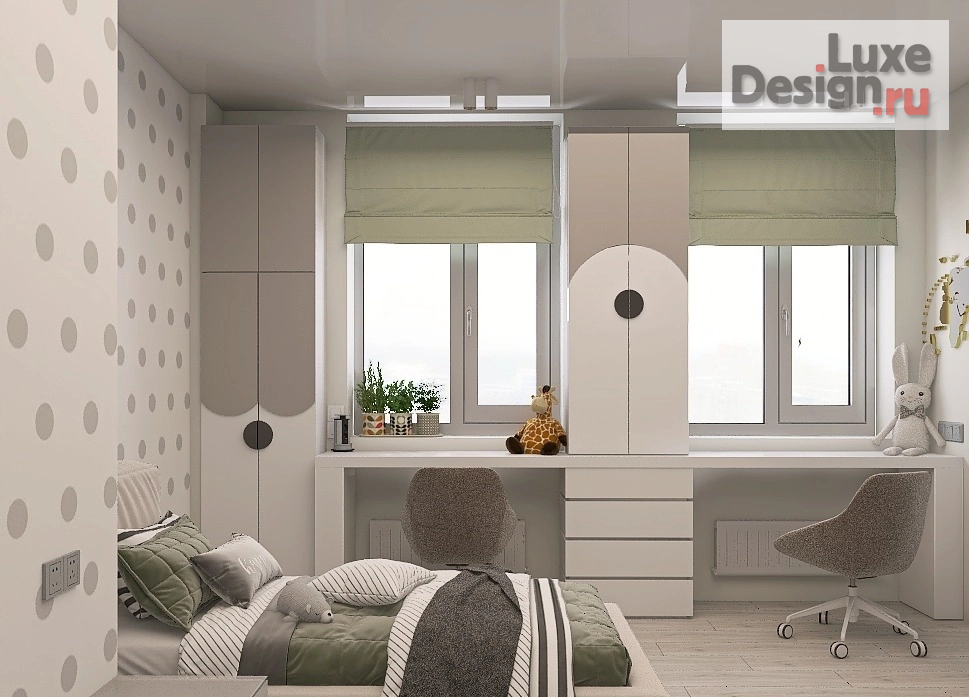 Дизайн интерьера двухкомнатной квартиры "Проект в ЖК «Ярославль Сити»" (фото 9)