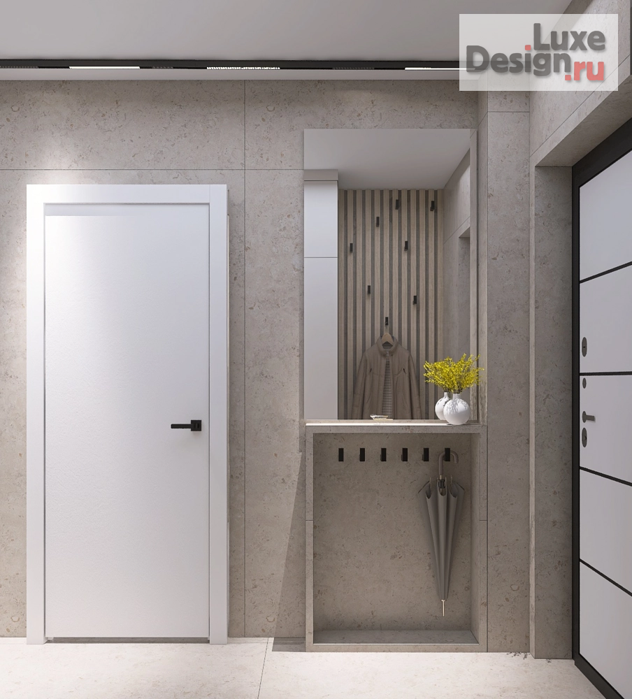 Дизайн интерьера двухкомнатной квартиры "Квартира для молодой семьи из 3 человек" (фото 12)