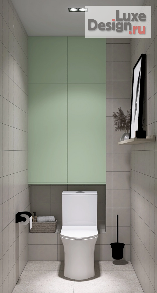 Дизайн интерьера двухкомнатной квартиры "Квартира для молодой семьи из 3 человек" (фото 13)