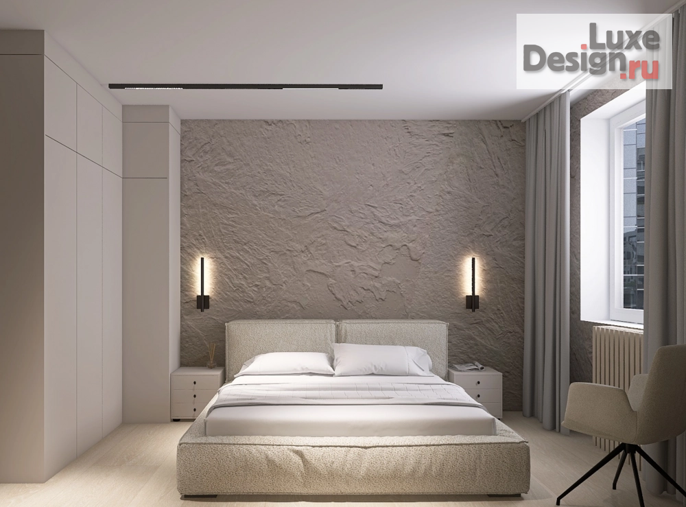 Дизайн интерьера двухкомнатной квартиры "Квартира для молодой семьи из 3 человек" (фото 5)