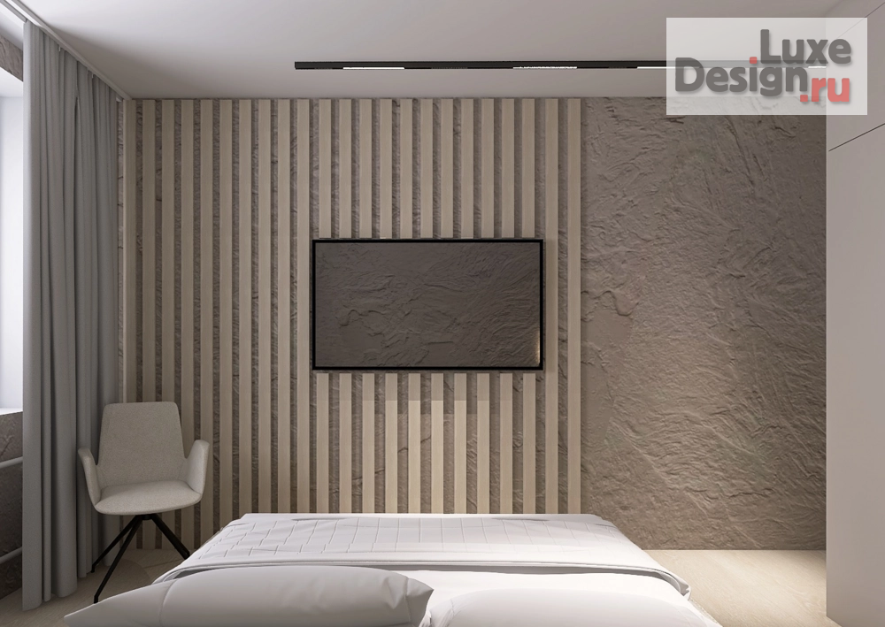 Дизайн интерьера двухкомнатной квартиры "Квартира для молодой семьи из 3 человек" (фото 6)