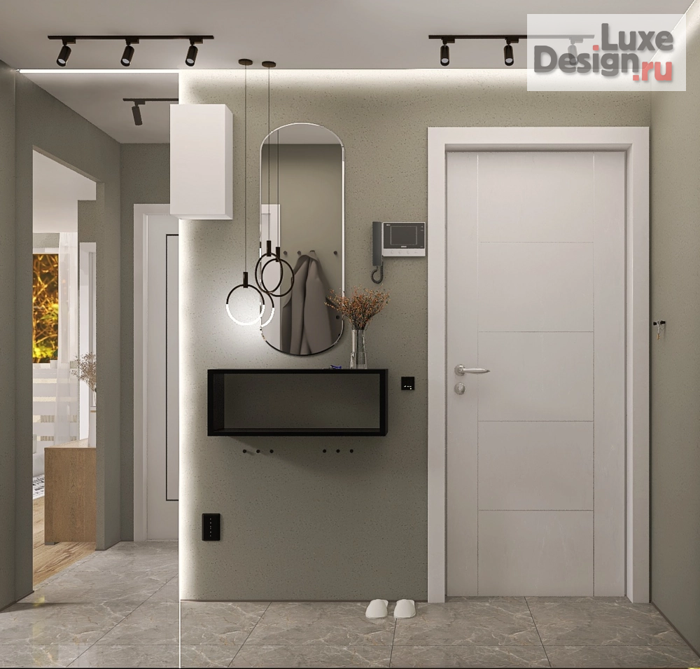 Дизайн интерьера однокомнатной квартиры "Квартира в "хрущёвке" для молодой пары" (фото 5)