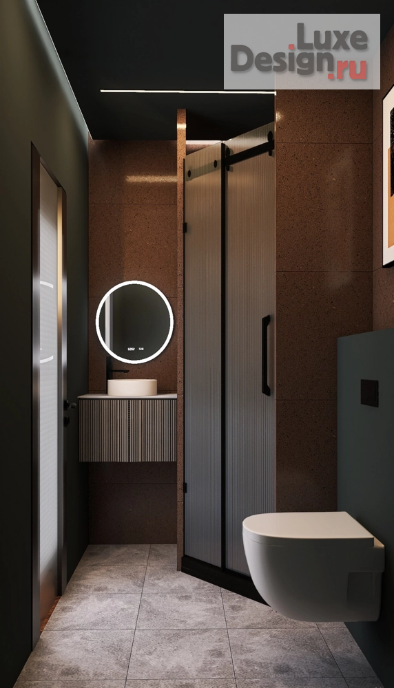 Дизайн интерьера однокомнатной квартиры "Квартира для мужчины в Сант-Петербурге" (фото 7)