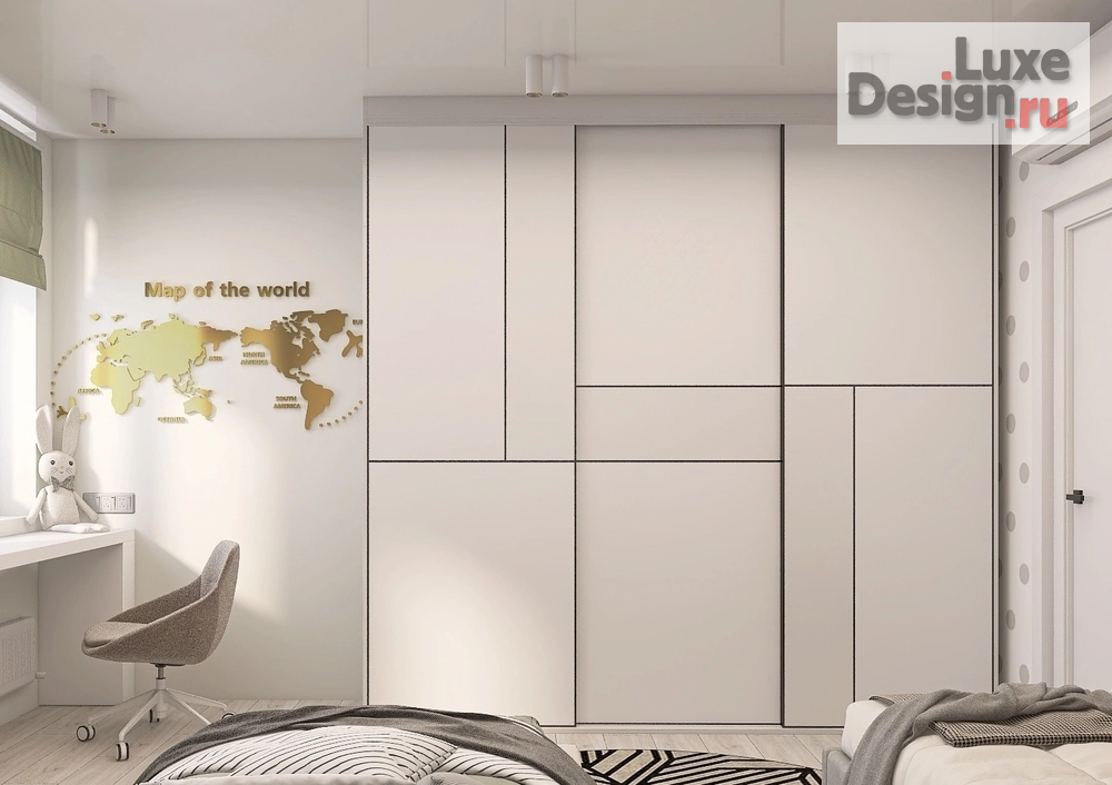 Дизайн интерьера двухкомнатной квартиры "Проект в ЖК «Ярославль Сити»" (фото 10)