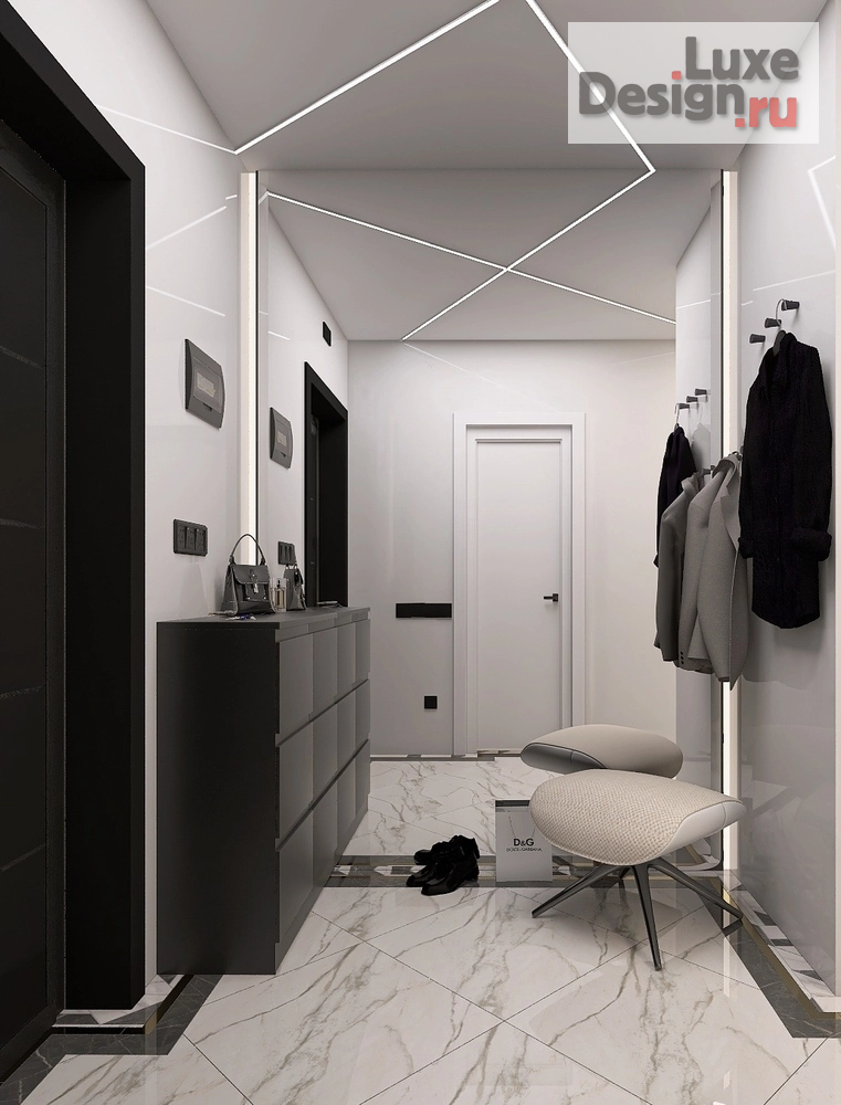 Дизайн интерьера двухкомнатной квартиры "Проект в ЖК «Ярославль Сити»" (фото 6)