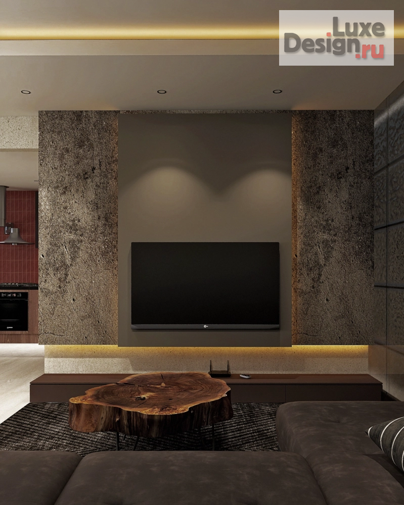 Дизайн интерьера трехкомнатной квартиры "Квартира для мужчины в Москве" (фото 6)