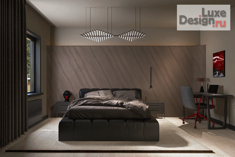 Дизайн интерьера трехкомнатной квартиры "Квартира для мужчины в Москве" (фото 11)