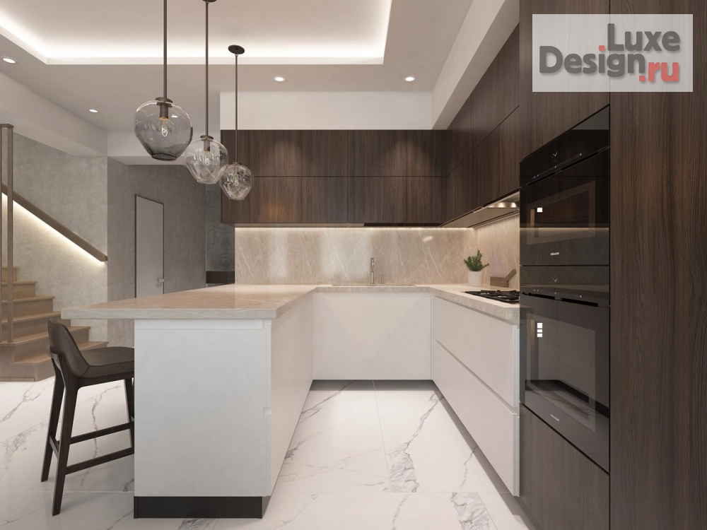 Дизайн интерьера кухни "Кухня в современном стиле" (фото 2)