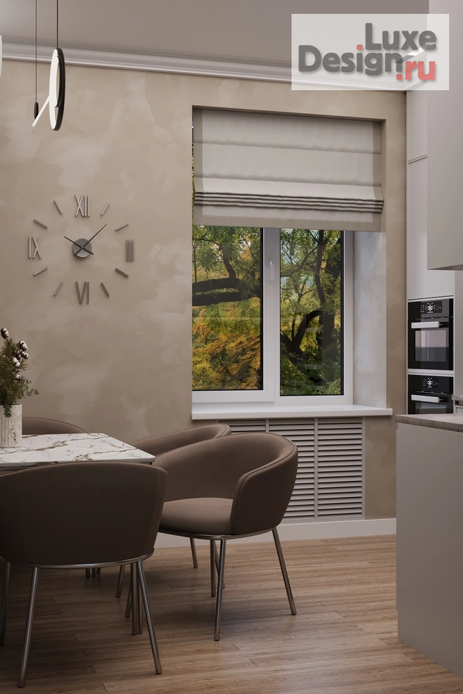 Дизайн интерьера трехкомнатной квартиры "Кухня в г. Севастополь" (фото 3)